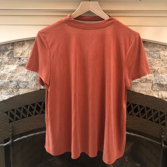 Rust Short Sleeve Top - Picture 4 of 4